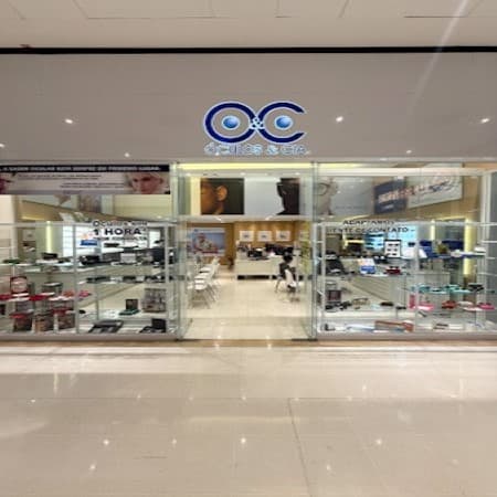 Imagem de interna da loja oculos e cia