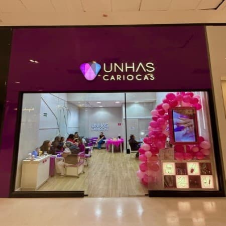 Imagem de interna da loja unhas cariocas