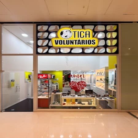 Imagem de interna da loja óticas voluntarios