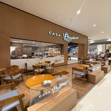 Imagem de interna da loja casa bauducco