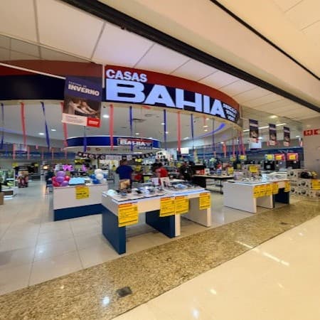 Imagem de interna da loja casas bahia