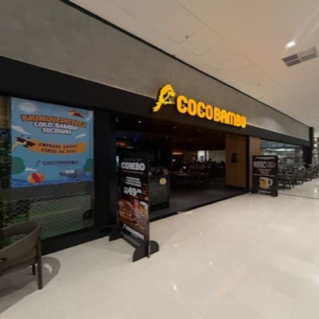 Imagem de interna da loja coco bambu