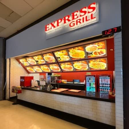 Imagem de interna da loja express grill