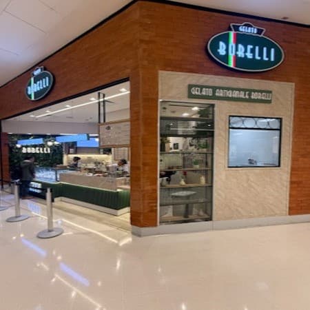 Imagem de interna da loja gelato borelli