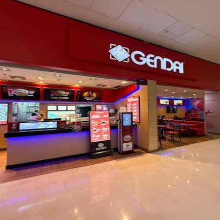 Imagem de interna da loja gendai