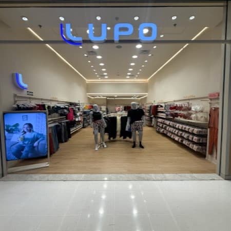 Imagem de interna da loja lupo