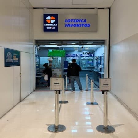 Imagem de interna da loja loterica