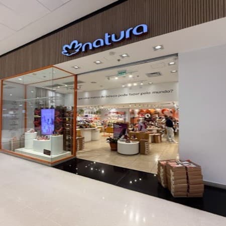 Imagem de interna da loja natura
