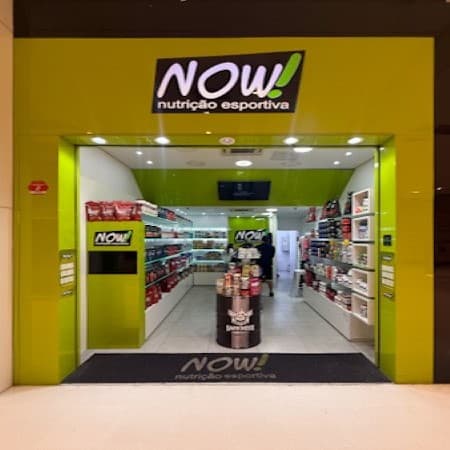 Imagem de interna da loja now nutricao esportiva