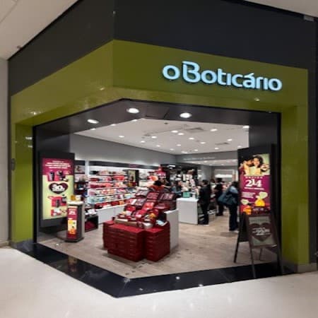 Imagem de interna da loja o boticário