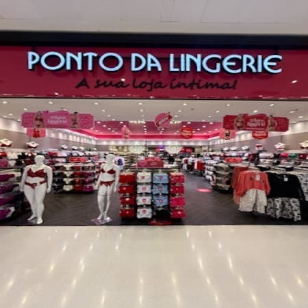 Imagem de interna da loja ponto da lingerie