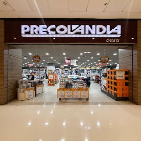 Imagem de interna da loja preçolandia