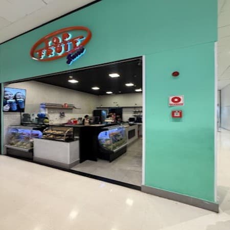 Imagem de interna da loja top fruit juice