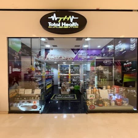 Imagem de interna da loja total health suplementos