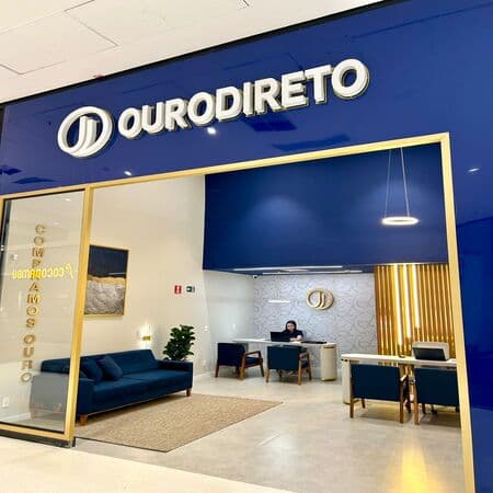 Logo da loja ouro direto
